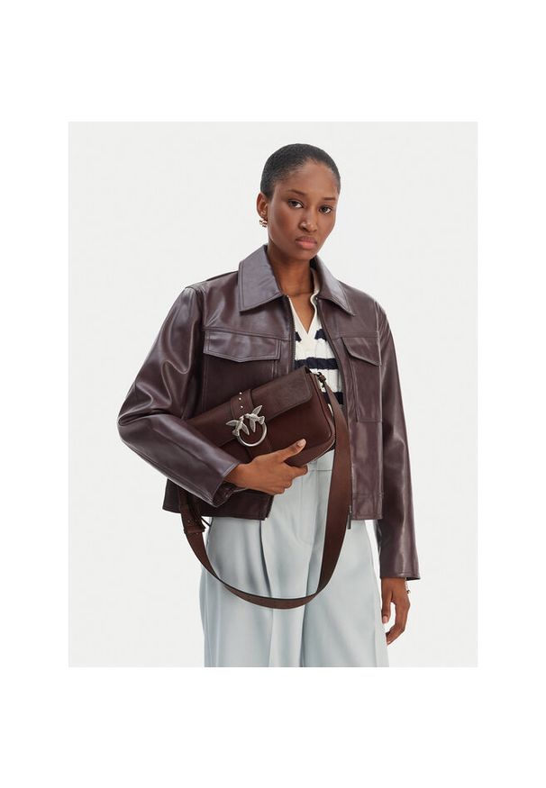 Pinko - Torba PINKO. Kolor: brązowy