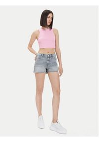 only - ONLY Szorty jeansowe Jaci 15314427 Szary Loose Fit. Kolor: szary. Materiał: bawełna #4