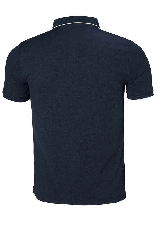 Koszulka sportowa męska Helly Hansen Kos. Typ kołnierza: polo. Kolor: niebieski