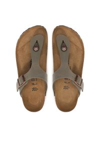 Birkenstock Japonki Gizeh Bs 0043393 Szary. Kolor: szary. Materiał: skóra #1