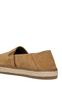 Geox Espadryle U Pantelleria U55DWA 00022 C6018 Brązowy. Kolor: brązowy. Materiał: zamsz, skóra #3