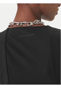 Patrizia Pepe Sukienka koktajlowa 2A3010/JZ26-K103 Czarny Regular Fit. Kolor: czarny. Materiał: syntetyk. Styl: wizytowy #2
