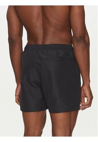 Calvin Klein Swimwear Szorty kąpielowe KM0KM01166 Czarny Regular Fit. Kolor: czarny. Materiał: syntetyk #7