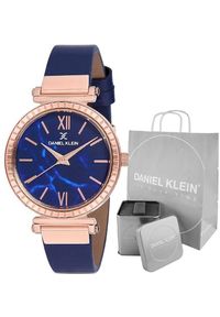 Zegarek Daniel Klein Zegarek damski Daniel Klein ANDREA granatowy. Kolor: niebieski #1