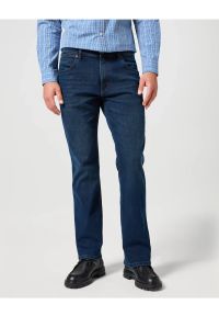 Wrangler - WRANGLER MĘSKIE SPODNIE JEANSOWE HORIZON DZWONY ONYX WASH 112356834 W110008838