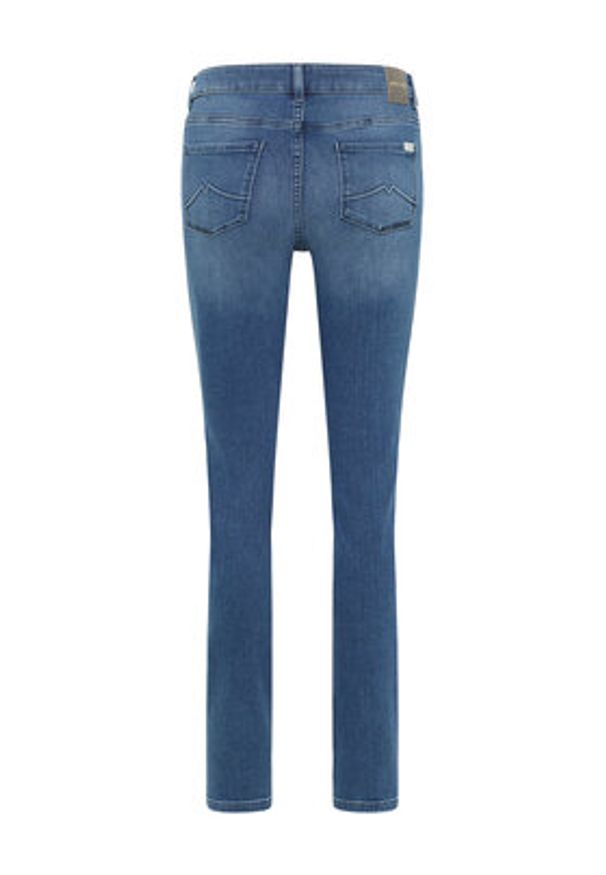 Mustang Jeansy Crosby 1013592 Granatowy Slim Fit. Kolor: niebieski