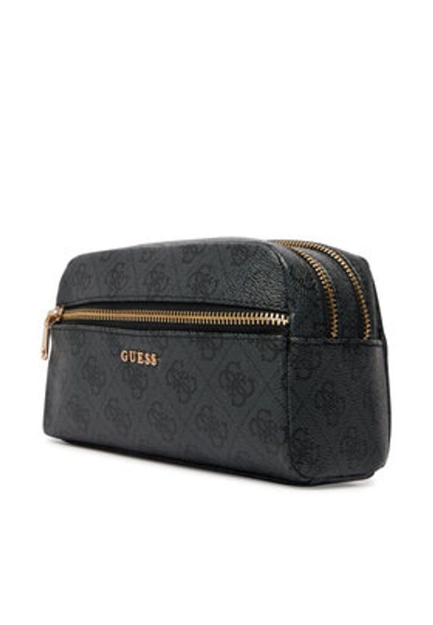 Guess Kosmetyczka PW7564 P6273 Czarny. Kolor: czarny. Materiał: skóra