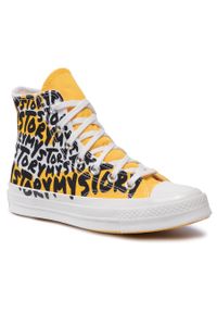 Trampki Converse Chuck 70 Hi 170282C Erget/Amarillo/Black. Kolor: żółty. Materiał: materiał #1