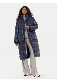 Whistler Płaszcz zimowy Lakewood W Long Puffer W243266 Granatowy Regular Fit. Kolor: niebieski. Materiał: syntetyk. Sezon: zima