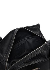 Calvin Klein Torebka Webbing Adj Strap Tote LV04F3644G Czarny. Kolor: czarny. Materiał: skórzane #2