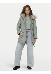 only - ONLY Parka Iris 15304625 Zielony Regular Fit. Kolor: zielony. Materiał: syntetyk #7