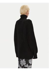 ROTATE Golf Drandy 113128100 Czarny Regular Fit. Typ kołnierza: golf. Kolor: czarny. Materiał: syntetyk #3