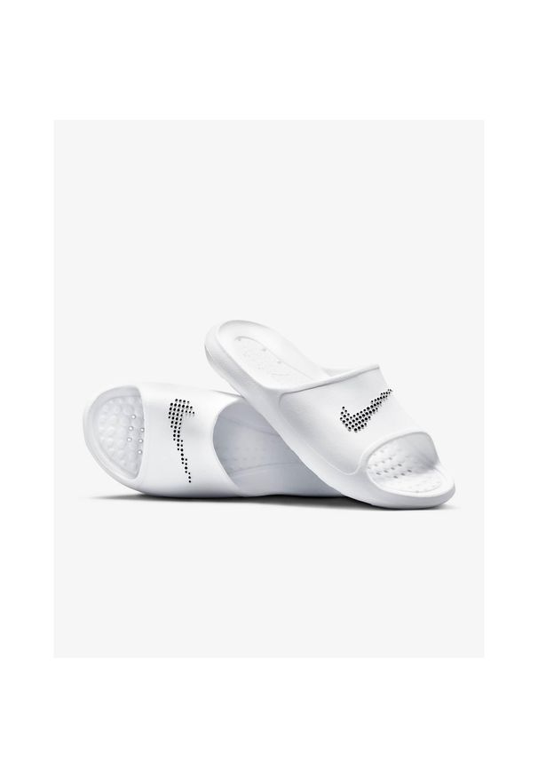 Japonki Nike Victori One. Kolor: wielokolorowy, biały, beżowy. Materiał: materiał, syntetyk. Sport: pływanie