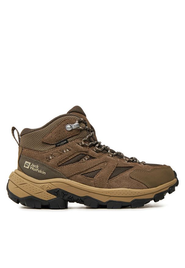 Trekkingi Jack Wolfskin. Kolor: brązowy. Sport: turystyka piesza