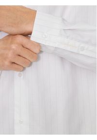 Calvin Klein Koszula K10K113211 Biały Slim Fit. Kolor: biały. Materiał: bawełna #5