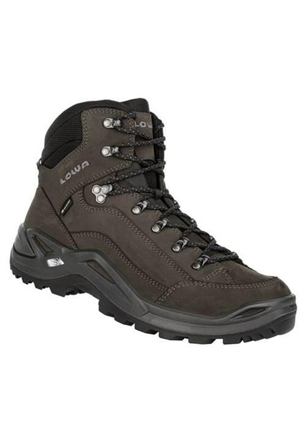 Buty trekkingowe męskie Lowa Renegade Mid Gtx. Zapięcie: sznurówki. Kolor: wielokolorowy. Materiał: guma, materiał, skóra, tkanina. Szerokość cholewki: normalna