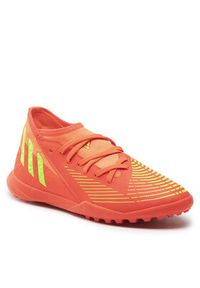 Adidas - adidas Buty Predator Edge.3 Tf J GV8503 Koralowy. Kolor: pomarańczowy. Materiał: materiał #6