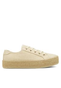 DeeZee Espadryle WSK1576-01 Beżowy. Kolor: beżowy. Materiał: materiał