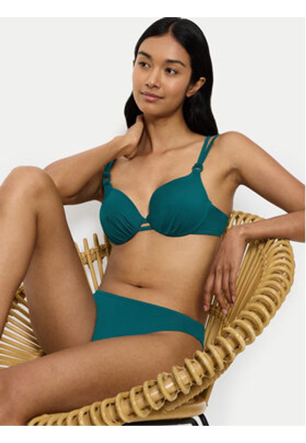 Triumph Góra od bikini Summer Mix&Match 10214519 Zielony. Kolor: zielony. Materiał: syntetyk