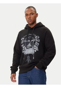 Versace Jeans Couture Bluza 79GAIP08 CF07P Czarny Regular Fit. Kolor: czarny. Materiał: bawełna #1