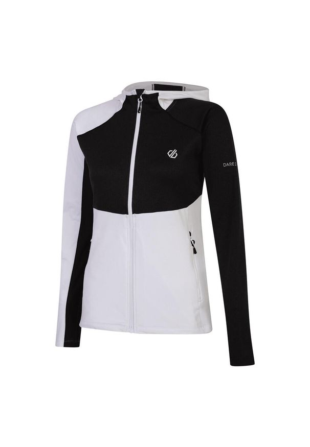 DARE 2B - Damska Kurtka Z Kapturem Convey II. Typ kołnierza: kaptur. Kolor: czarny, wielokolorowy, biały. Sport: turystyka piesza