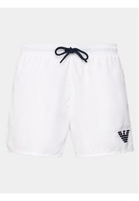 Emporio Armani Underwear Szorty kąpielowe 211752 4R438 00010 Biały Regular Fit. Kolor: biały. Materiał: syntetyk #4