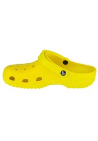 Klapki Crocs Classic U 10001-76M żółte. Kolor: żółty. Materiał: materiał. Styl: klasyczny #4