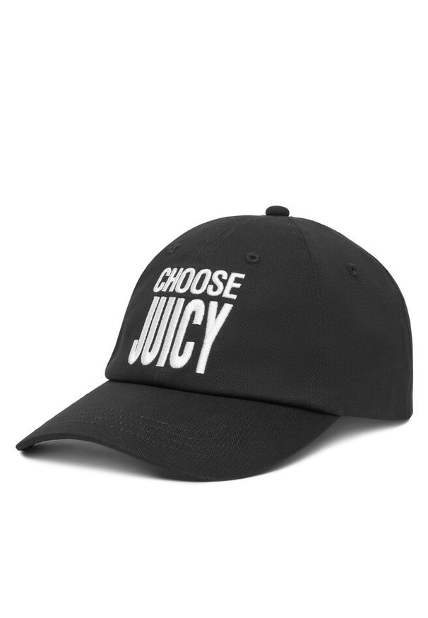 Czapka z daszkiem Juicy Couture. Kolor: czarny