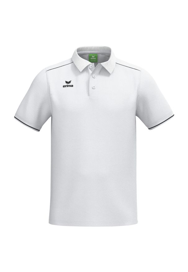ERIMA - Polo Erima CMPT. Okazja: na co dzień. Typ kołnierza: polo. Kolor: czarny, biały, wielokolorowy. Materiał: tkanina. Styl: casual, sportowy