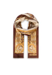 Guess Szal AW5228 POL03 Brązowy. Kolor: brązowy. Materiał: materiał #1