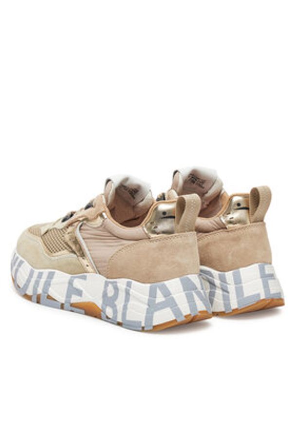 Voile Blanche Sneakersy Club105 0012017475.19.3B67 Beżowy. Kolor: beżowy. Materiał: materiał