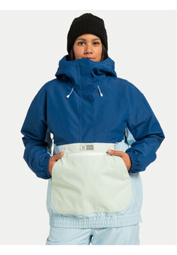 DC Shoes Kurtka snowboardowa Chalet Anorak ADJTJ03053 Niebieski Regular Fit. Kolor: niebieski. Materiał: syntetyk. Sport: snowboard