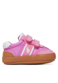 Sneakersy Polo Ralph Lauren. Kolor: różowy