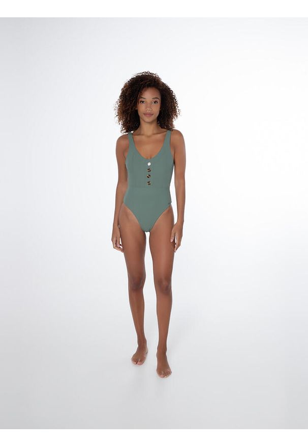 Strój kąpielowy damski Protest PRTSILOPO swimsuit. Kolor: zielony