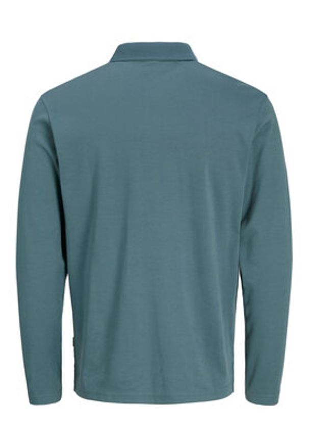 Jack & Jones Polo Crodney 12259645 Niebieski Regular Fit. Typ kołnierza: polo. Kolor: niebieski. Materiał: syntetyk, bawełna