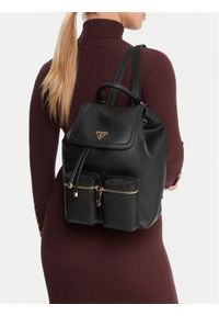 Guess Plecak Manhattan II HWBG71 18310 Czarny. Kolor: czarny. Materiał: skóra #1