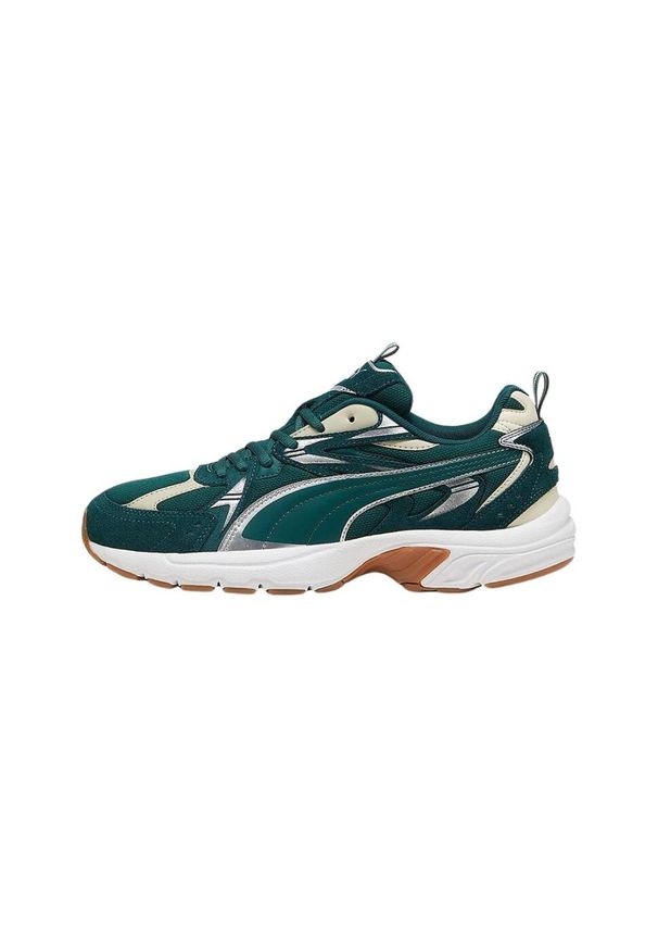 Puma Buty Milenio Tech Suede 39348908. Kolor: zielony. Model: Puma Suede