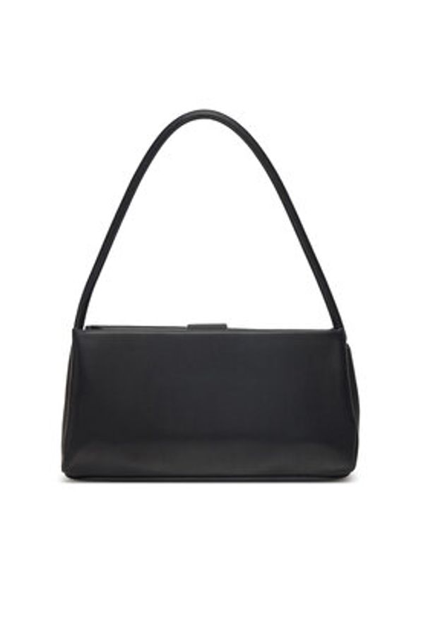 Tommy Jeans Torebka Tjw American Cool Shoulder Bag AW0AW17295 Czarny. Kolor: czarny. Materiał: skórzane