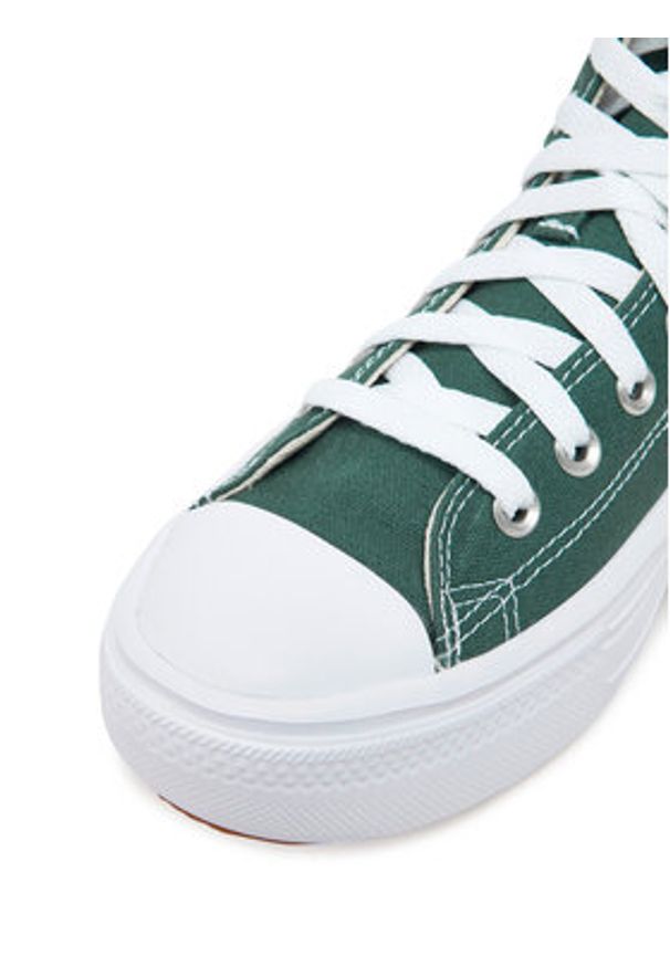 Converse Trampki Chuck Taylor All Star Move Platform A10664C Zielony. Kolor: zielony. Materiał: materiał. Obcas: na platformie
