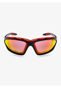 Okulary przeciwsłoneczne GOG Mese - black/poly.red. Kolor: czarny
