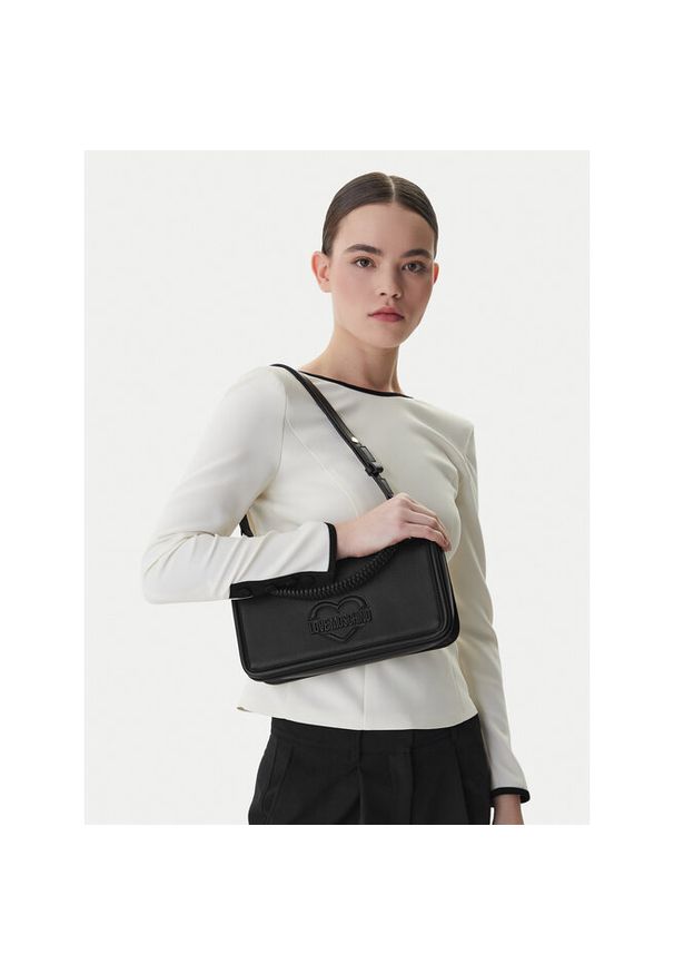 Love Moschino - Torebka LOVE MOSCHINO. Kolor: czarny