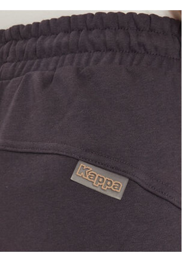 Kappa Spodnie dresowe Fres 321T7UW Szary Regular Fit. Kolor: szary. Materiał: bawełna, syntetyk