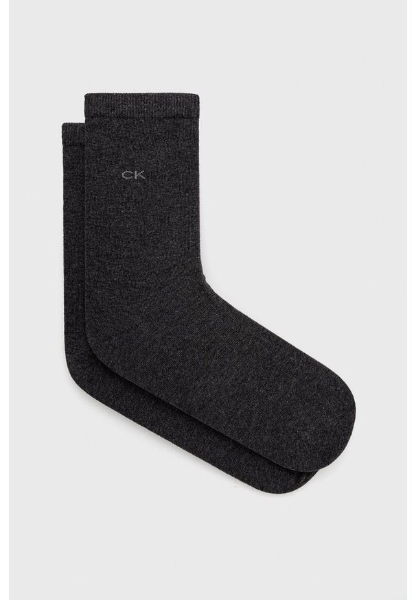 Calvin Klein - Skarpetki (2-pack). Kolor: szary