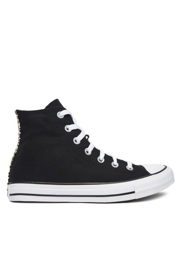 Converse Trampki Chuck Taylor All Star Leopard A14940C Czarny. Kolor: czarny. Materiał: materiał