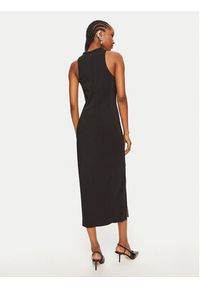 Pinko - PINKO Sukienka koktajlowa Honfleur 104093 A23V Czarny Slim Fit. Kolor: czarny. Materiał: wiskoza. Styl: wizytowy