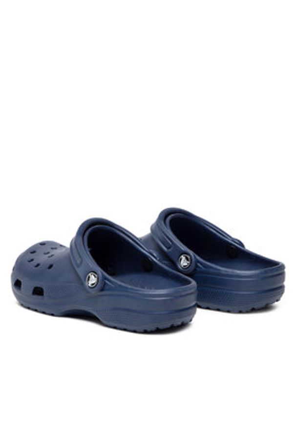 Crocs Klapki Classic 10001 Granatowy. Kolor: niebieski