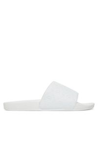 Just Cavalli Klapki 78QA3SZ5 ZSC31 Biały. Kolor: biały