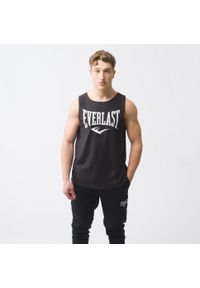 EVERLAST - Koszulka bokserska Everlast 2024. Kolor: czarny. Materiał: materiał, bawełna. Długość rękawa: bez rękawów