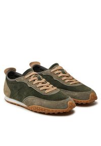 HOFF Sneakersy Hawk 22410002 Khaki. Kolor: brązowy. Materiał: skóra