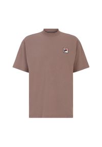 Fila - Koszulka FILA Blans Loose. Kolor: brązowy. Sport: turystyka piesza